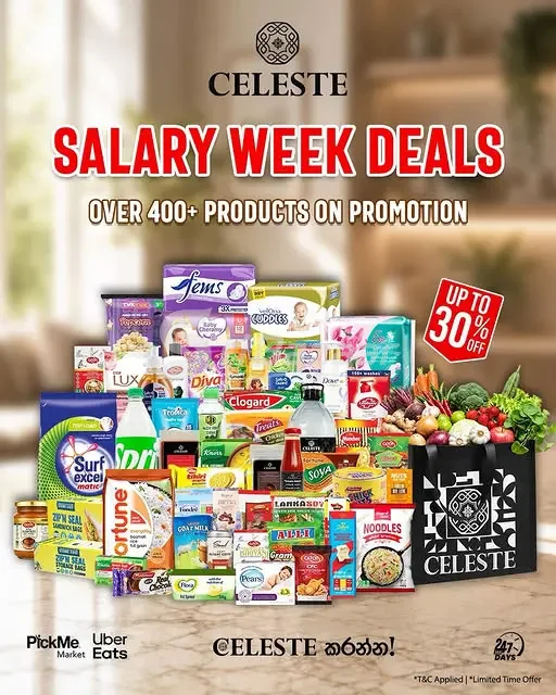Celeste Salary Week Deals – 400+ Products Up to 30% Off