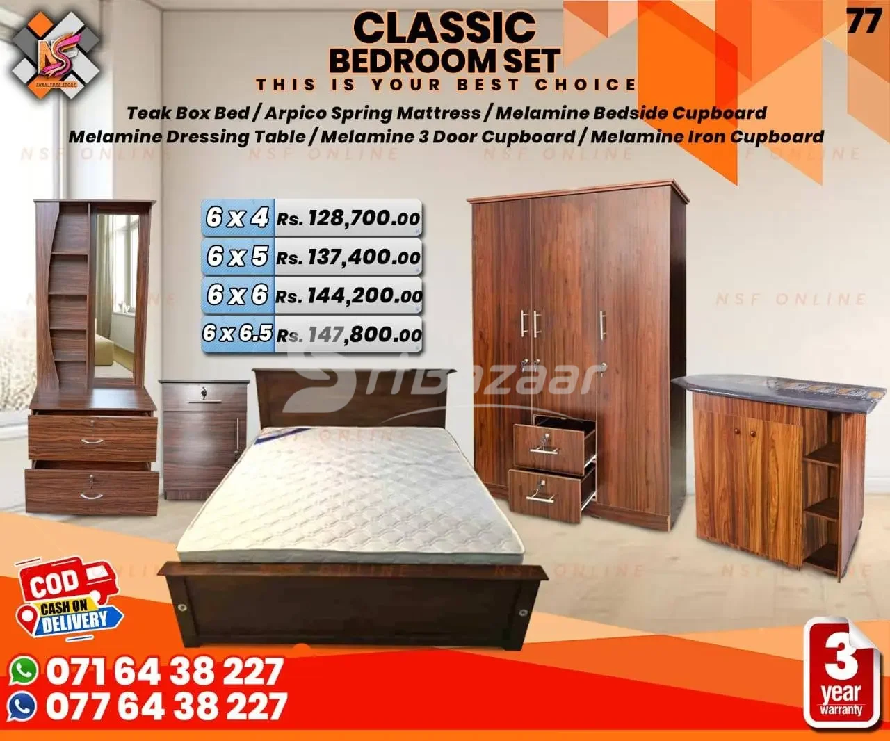 Bedroom Furniture Sets – Divan & Classic Collections | From Rs. 128,700/-