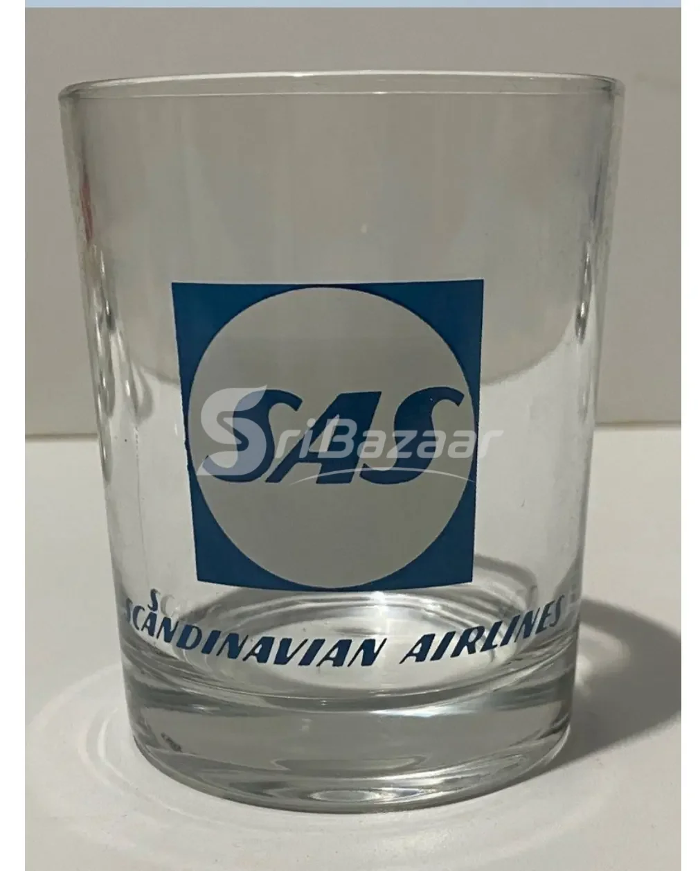 Airlines whisky glasses